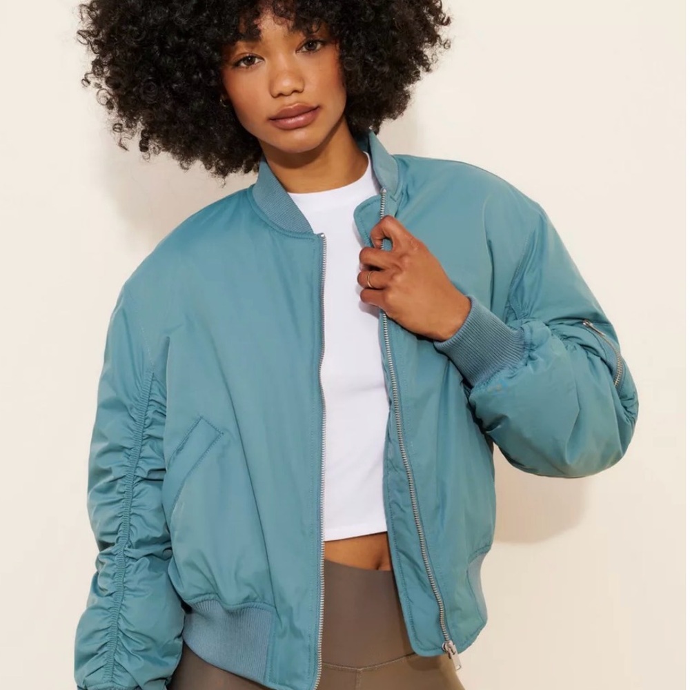 BDG Teal Bomber Jacket for Women